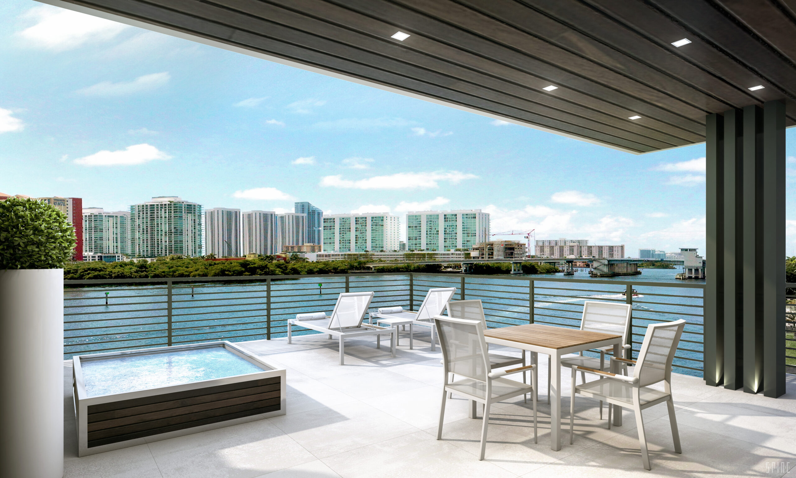 Cypress Rooftop, Koya Bay Rendering