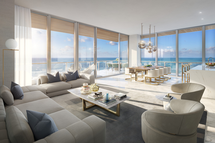 57 Ocean Living Room