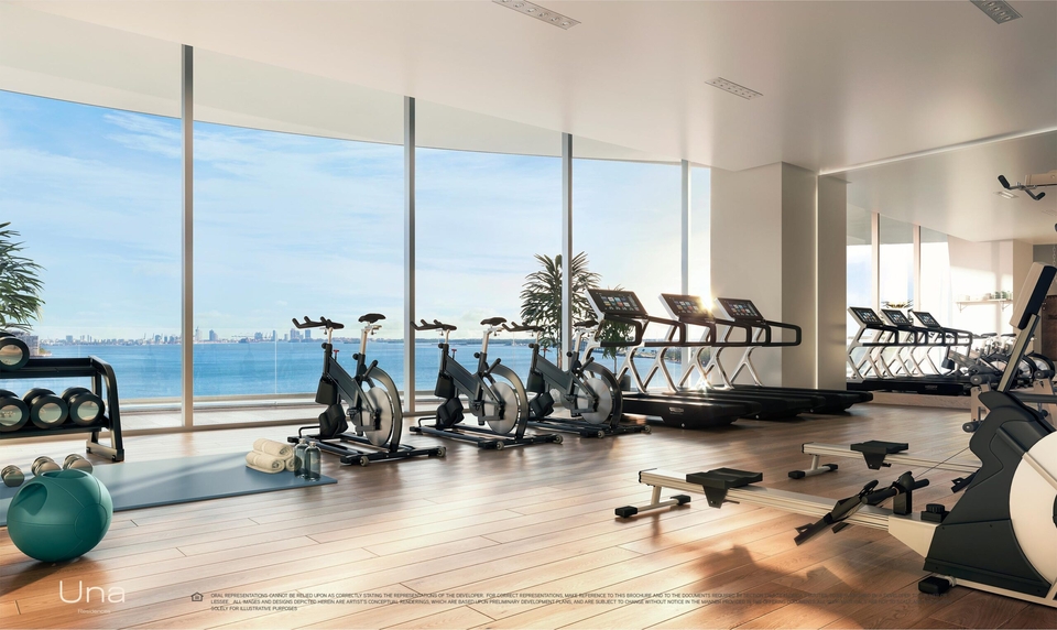 Una Residences Fitness Center scaled